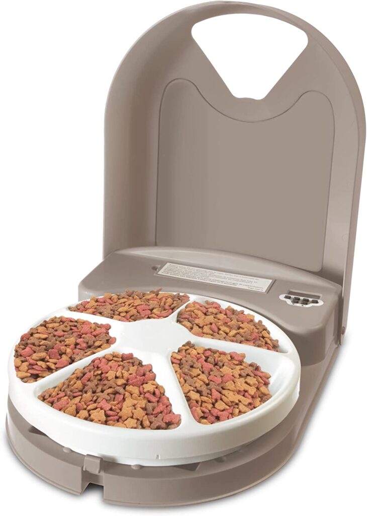 Petsafe Eatwell 5-Meal Feeder for Cats and Dogs